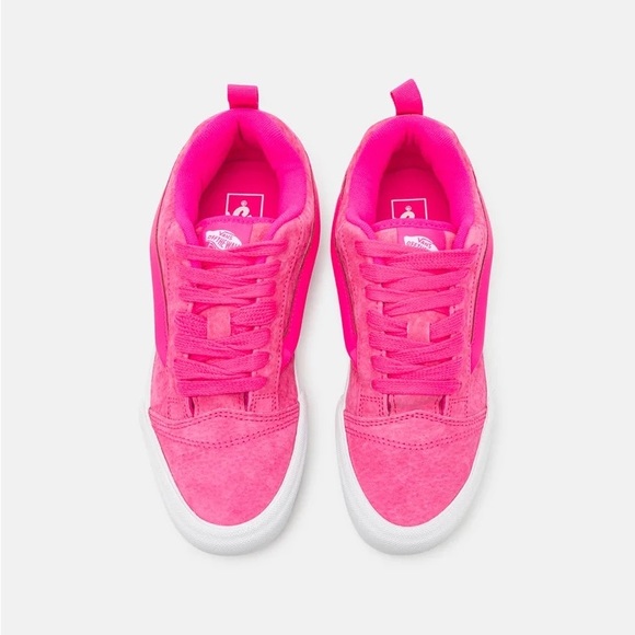 Vans Knu Skool Skate Shoe - Pink Glow - Picture 7 of 9